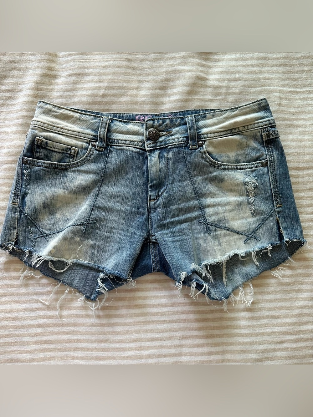 y2k rerock for express denim shorts / sz8/29